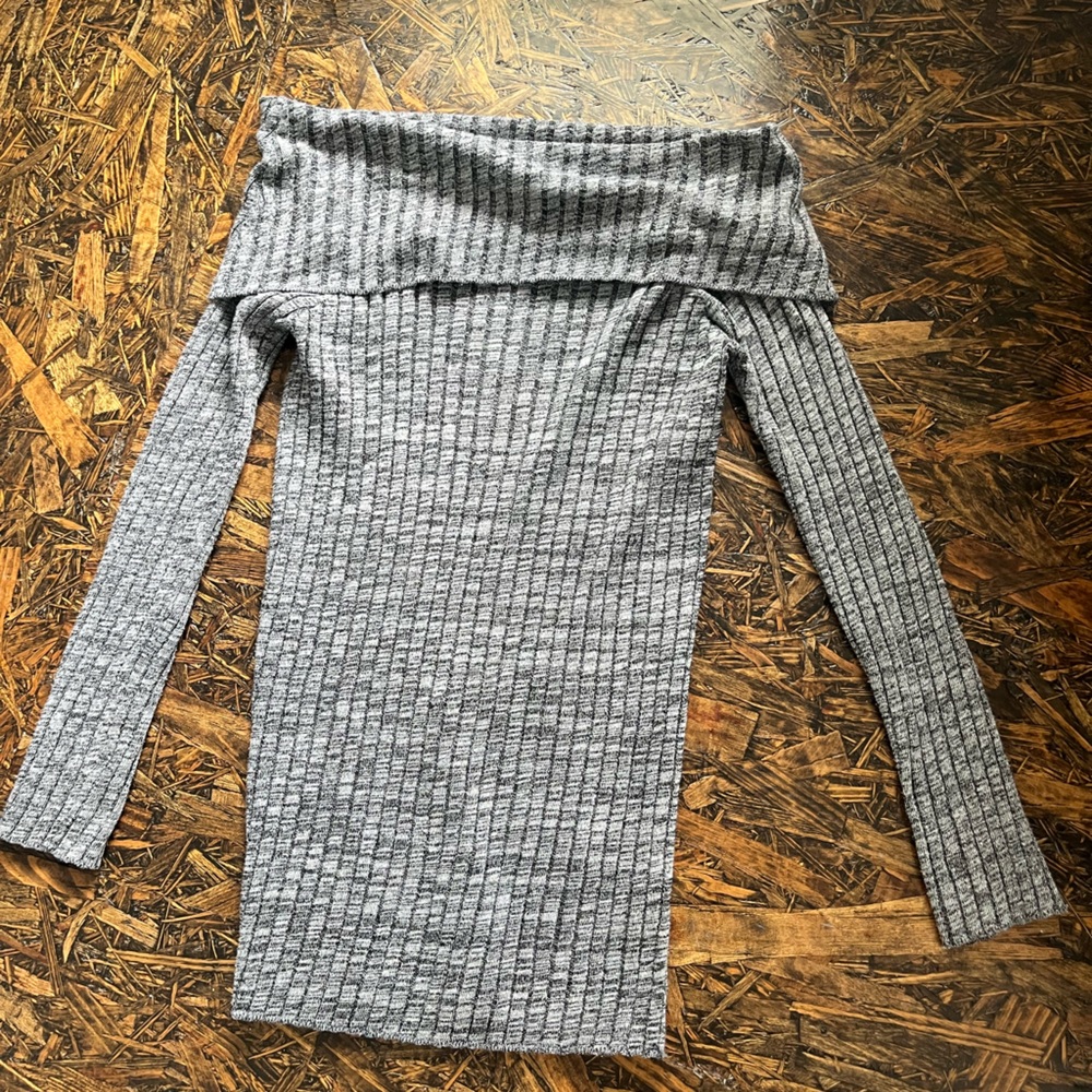 Adorable off the shoulder sweater